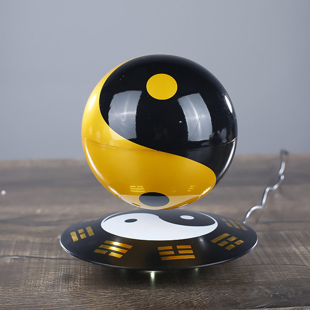 Maglev Tai Bagua Feng Shui Ball zieht nach neues Zuhause
