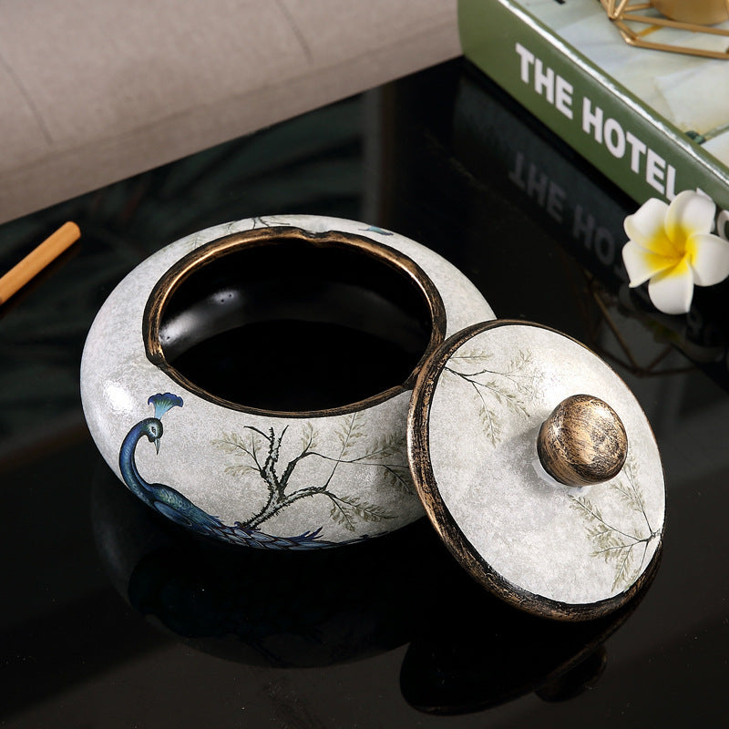 Kreative Persönlichkeit Modestil großes Wohnzimmer Büro Aschenbecher