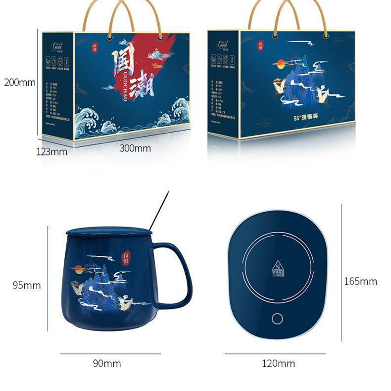 Thermostatische Geschenk Keramik Becher Geschenkbox Set