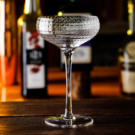 European Fantasy Cocktail Glasses Lead Free Crystal Line Cup