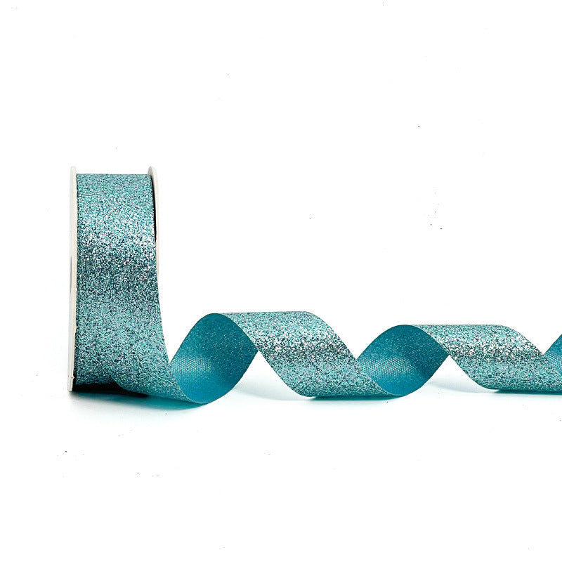 Super Shiny Gold Colorful Christmas Gift Flower Gift Wrap with Satin Ribbon