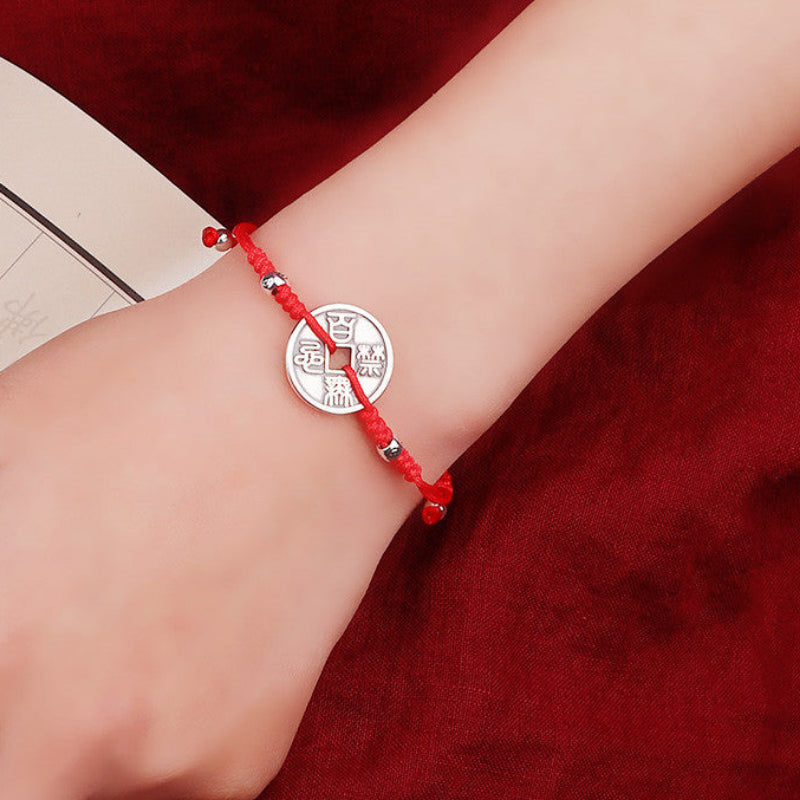 Männer- und Frauen -Tian Guan CI Fu Münzmünzarmband