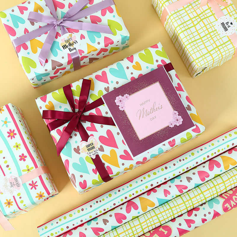 Mother's Day Gift Wrap Birthday Gift Packaging Paper