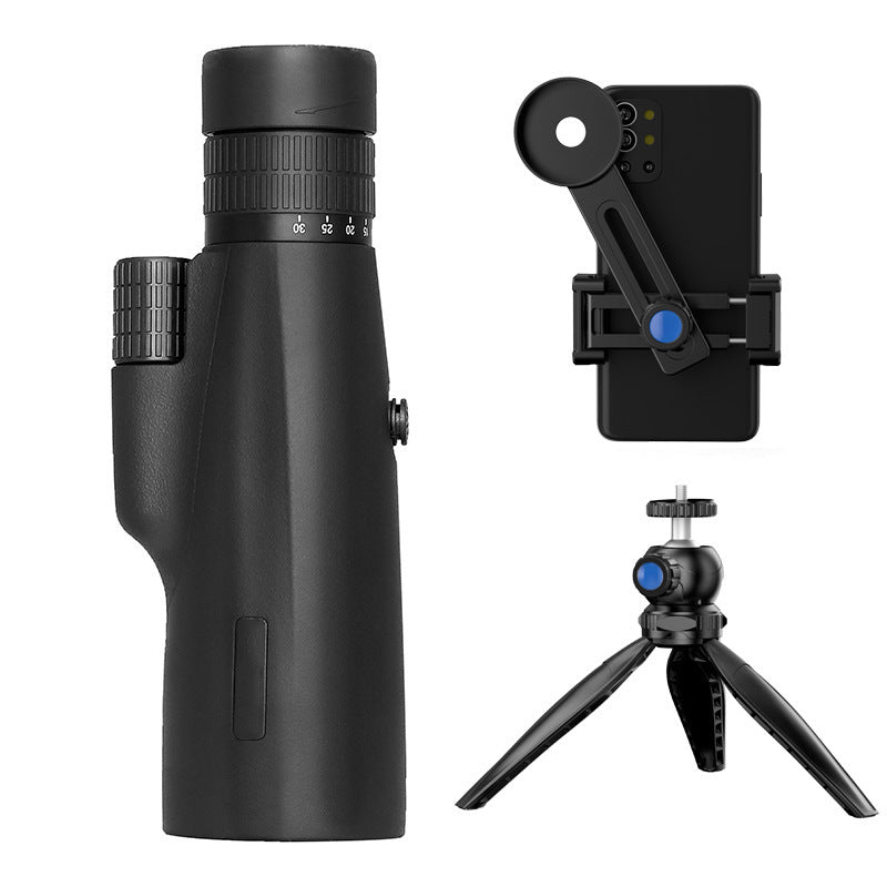 Mobile Phone Monocular Telescope 10-30x50 HD Zoom Camera Telescope
