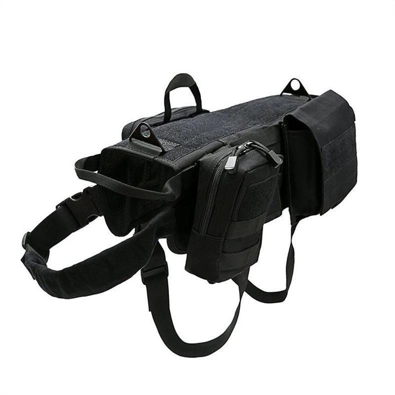Tactical Dog Harness Adjustable Military Vest