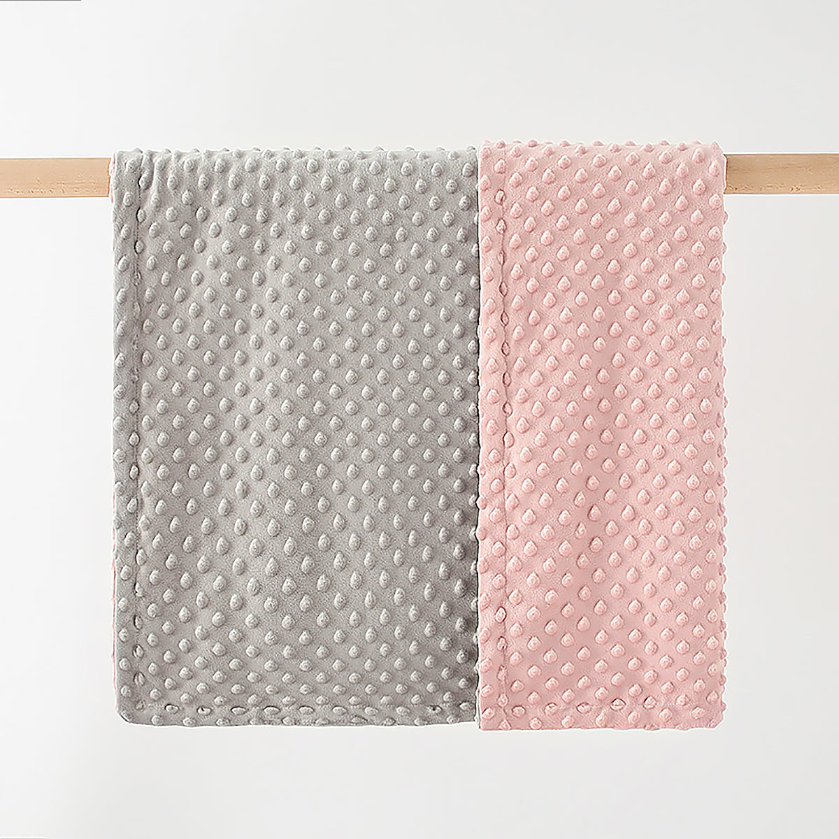 Soft Fleece Baby Blanket Double Layer Newborn Blanket-7