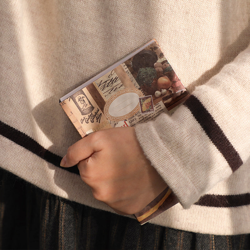 Retro-Geschenkbox 155-teilige Set Ins Geschenkbox Notebook Taper Sticker Set