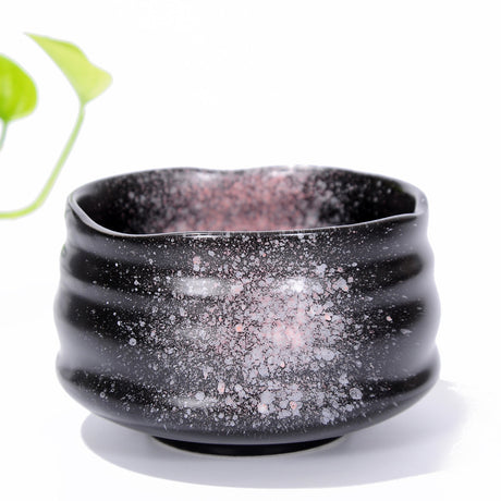 Handgefertigte Tee Tasse fließende Glasur -Tee -Set