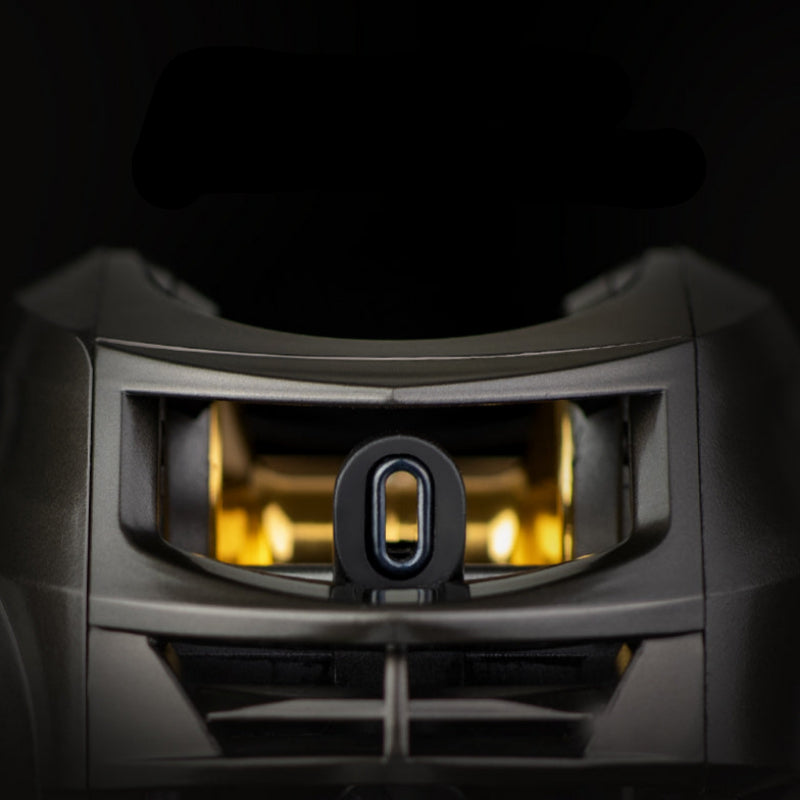 Magnetic brake casting reel with 8KG force and alloy body