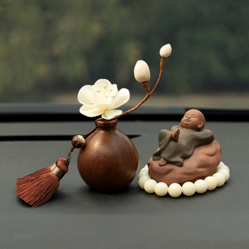 Creative Car Decoration Zen Little Monk Ornaments
