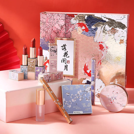 Wählen Sie aus Make -up -Geschenkbox im chinesischen Stil für das Geschenkvergeben aus mehreren chinesischen Stil
