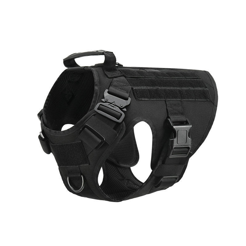 Military Tactical Dog Harness Adjustable Pet Dog Back