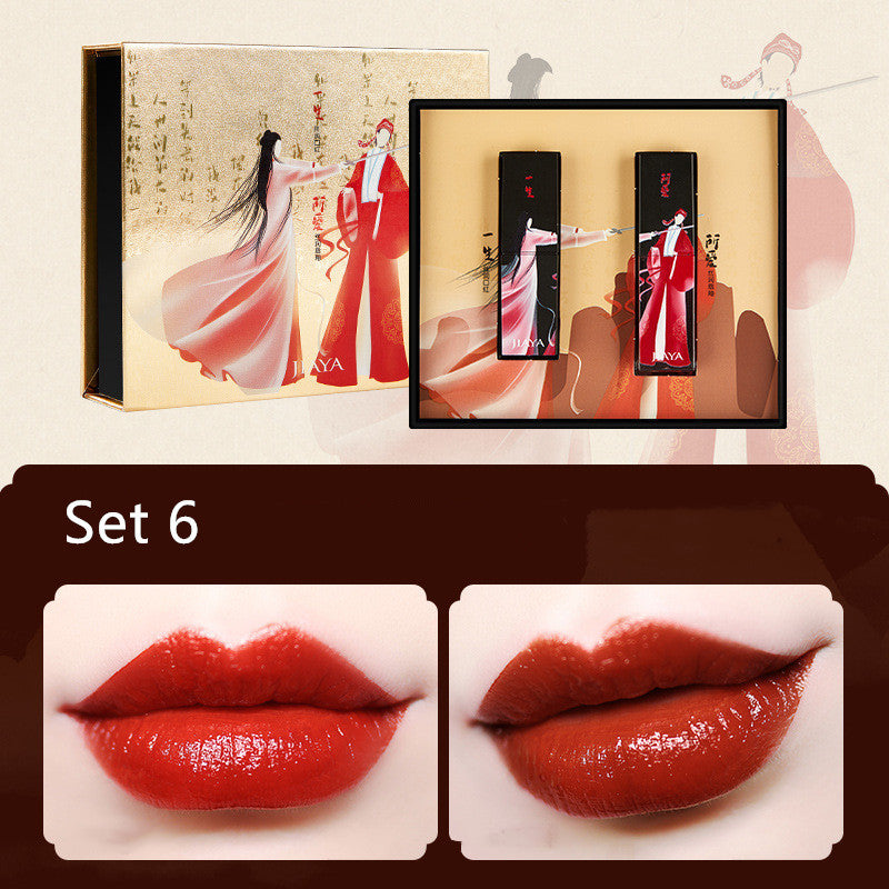 Chinese Odyssey Moisturizing Lipstick Set Two Piece Gift for Her-7