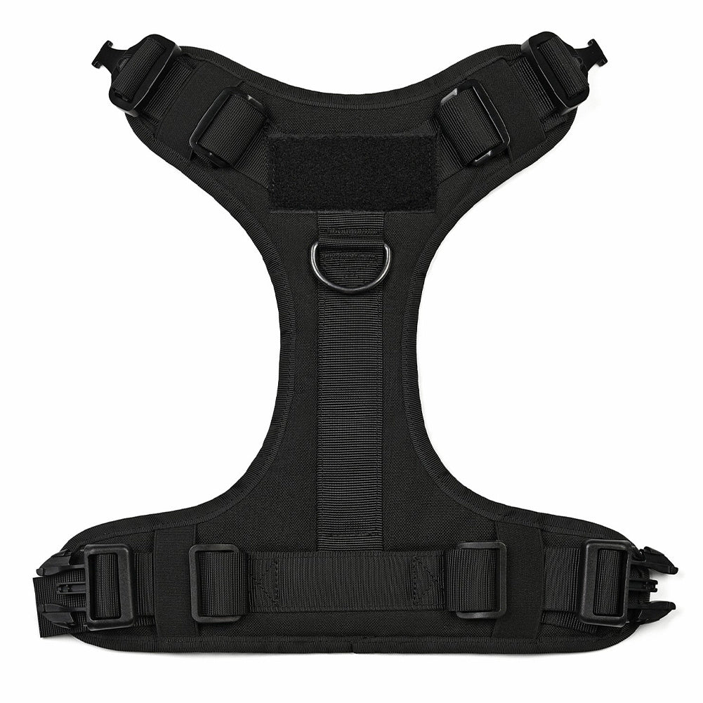 Military Tactical Dog Harness Adjustable Pet Dog Back