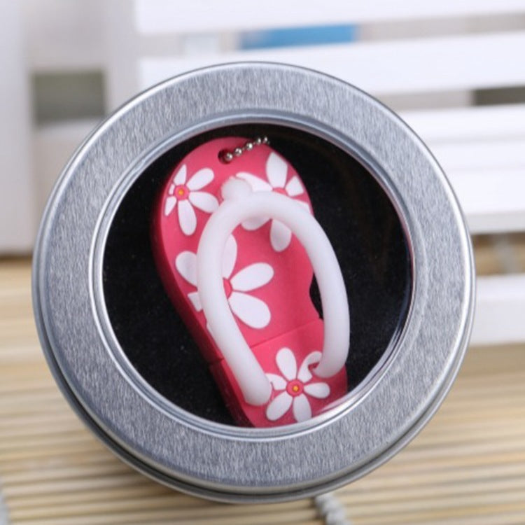 Cartoon Kreative Strand Schuhe U Disk Mode Mini Anpassung