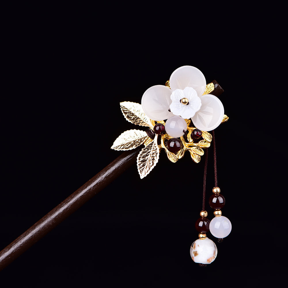 Retro -Stil Haarnadelkopfschmuckinnen weibliche alte Kostümpalastplatte Haarnadel Ancient Style Haarnadel