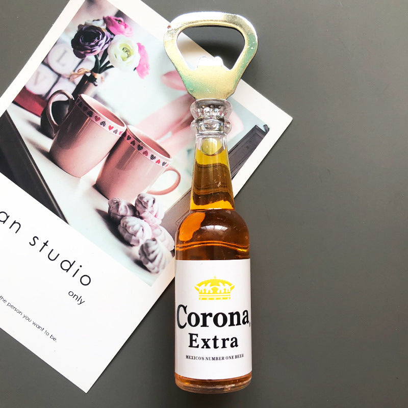 Beer Bottle Opener Fridge Magnet Fun Bar Decor-3