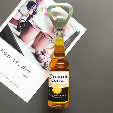 Beer Bottle Opener Fridge Magnet Fun Bar Decor-4