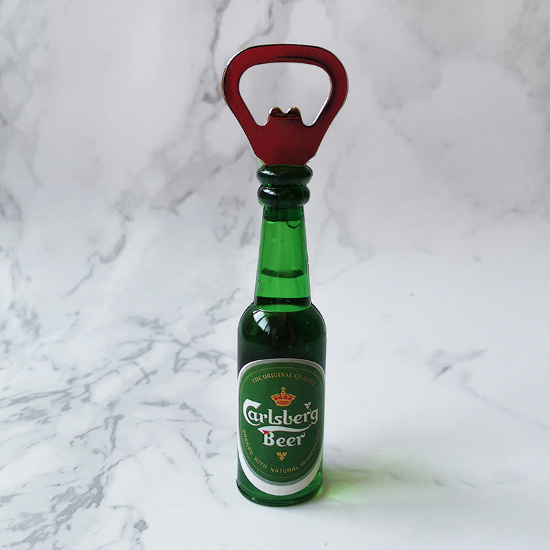 Beer Bottle Opener Fridge Magnet Fun Bar Decor-12