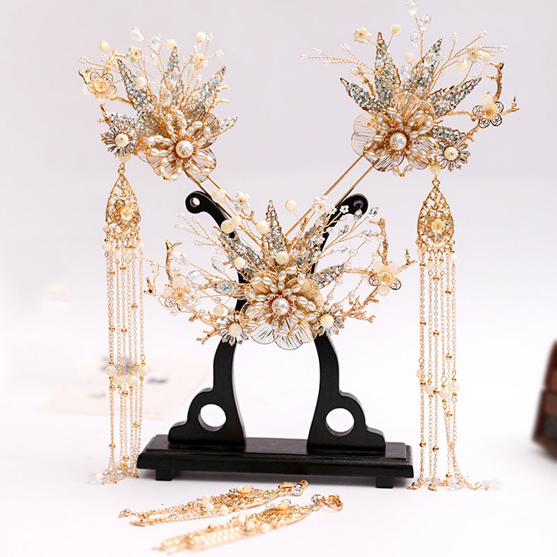 Kostüm Quasten Haarnadel Voller Ahornblatt Haarnadel