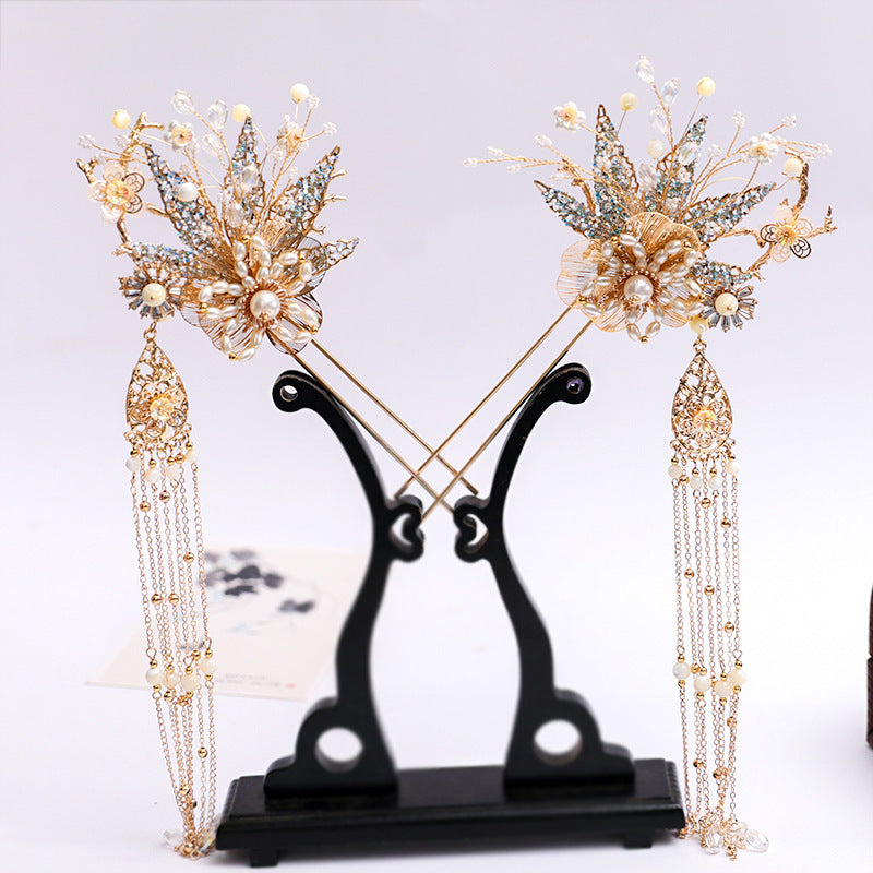 Kostüm Quasten Haarnadel Voller Ahornblatt Haarnadel