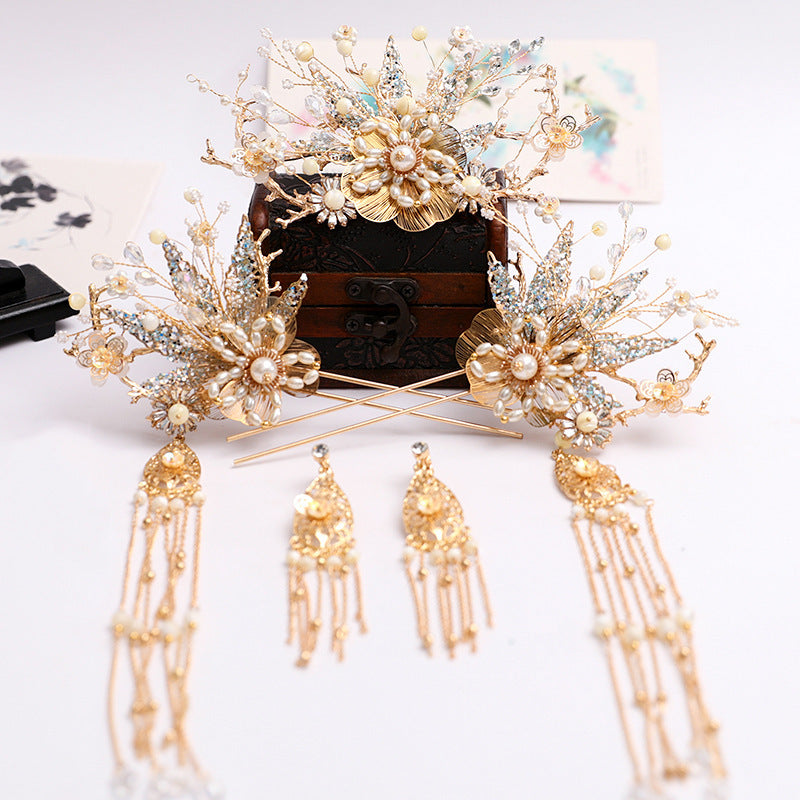 Kostüm Quasten Haarnadel Voller Ahornblatt Haarnadel