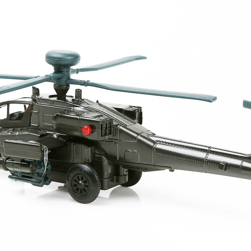 Apache Gunship Model Alloy Military AH-64D Aircraft