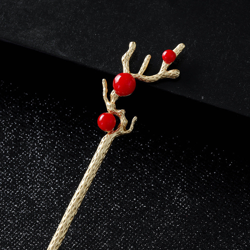 Kostümhaarzubehör, klassische Temperament Haarnadel, Retro -Schmuck, Haarnadel