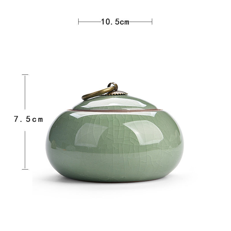 Airtight Tin Tea Box Tea Storage