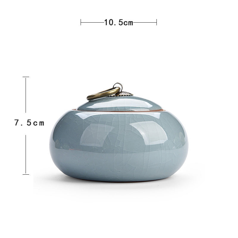 Airtight Tin Tea Box Tea Storage