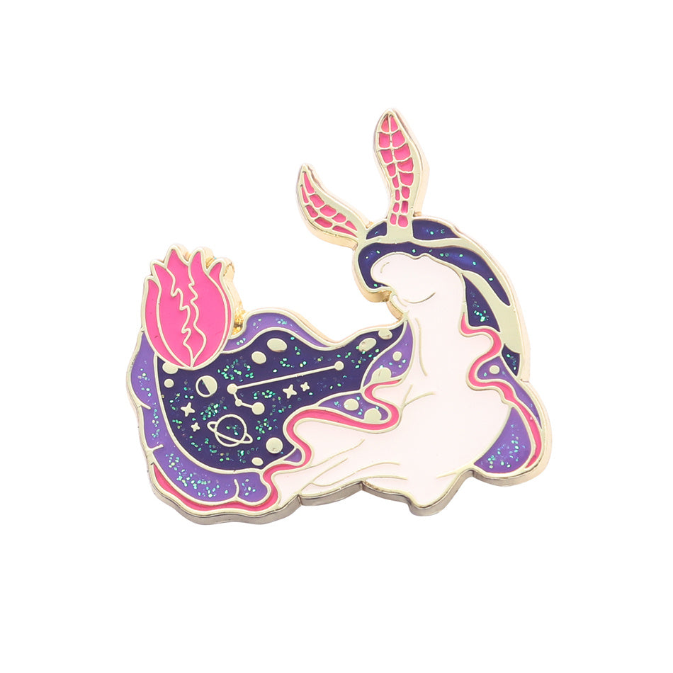 Aries Metal Design Brosche Inspiration Iriptive Persönlichkeit Schmuck Konstellation Geschenk