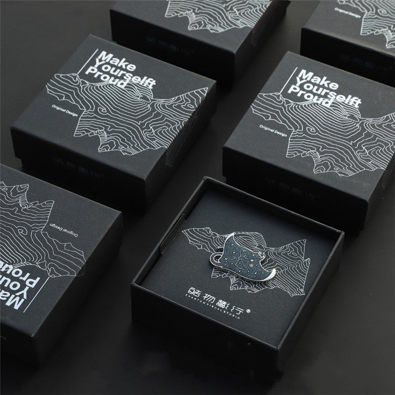 Original Design Ray Broschschmuck Schmuck Metall