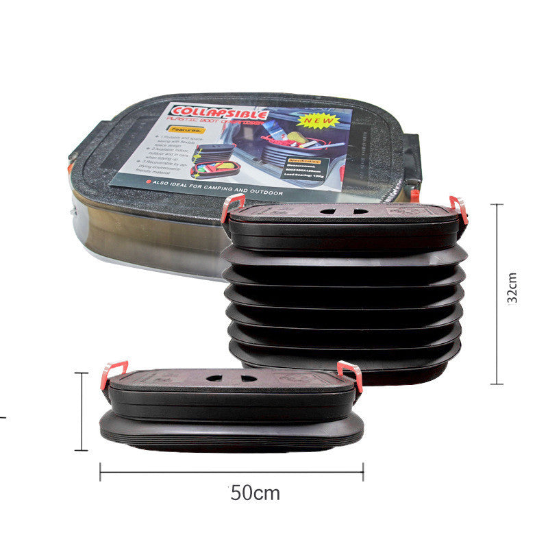 Multifunctional Car Accessories Retractable Car Dustbin Organizer Storage Fishing Bucket