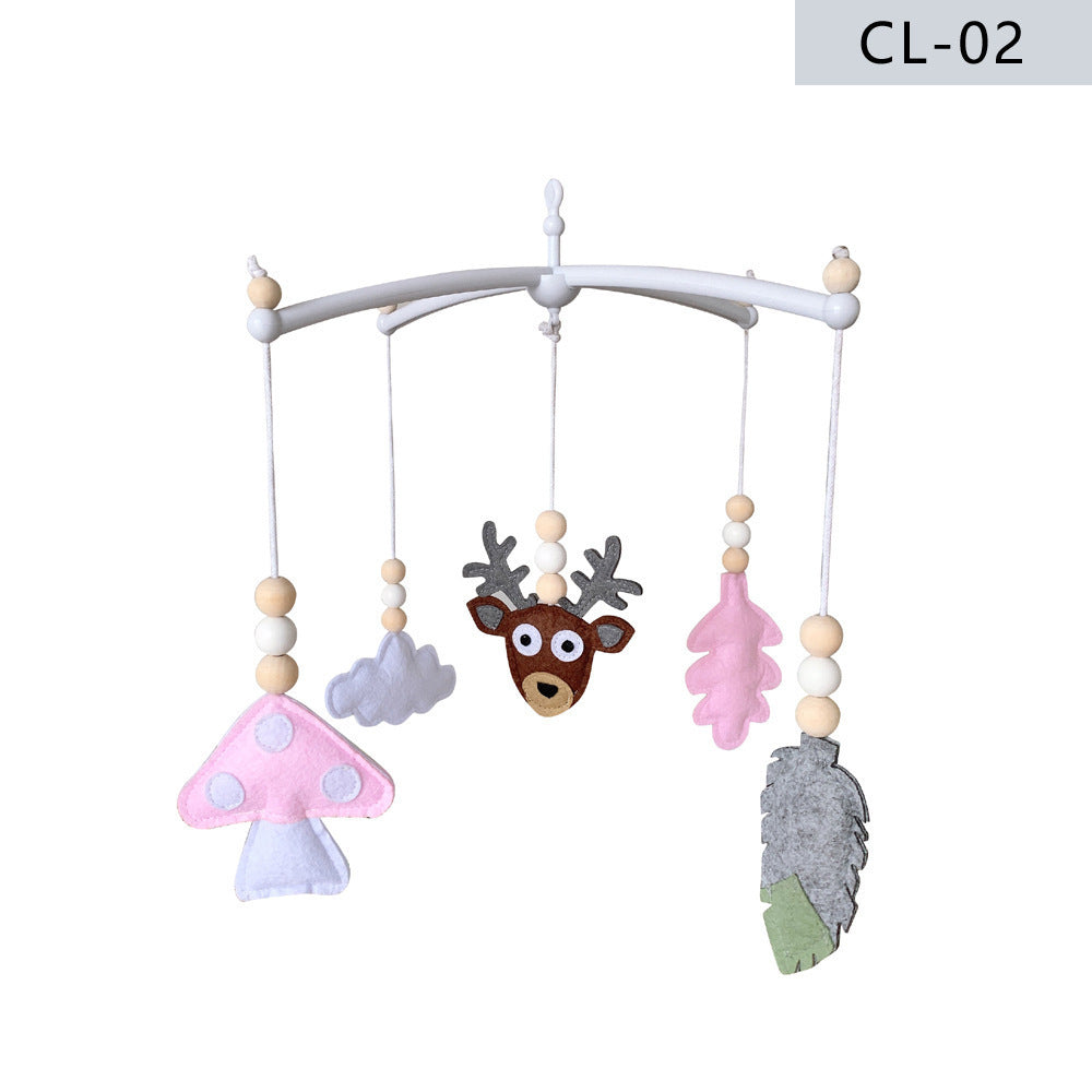 New Born Baby Gifts Nordic Style Crib Felt Wind Chime