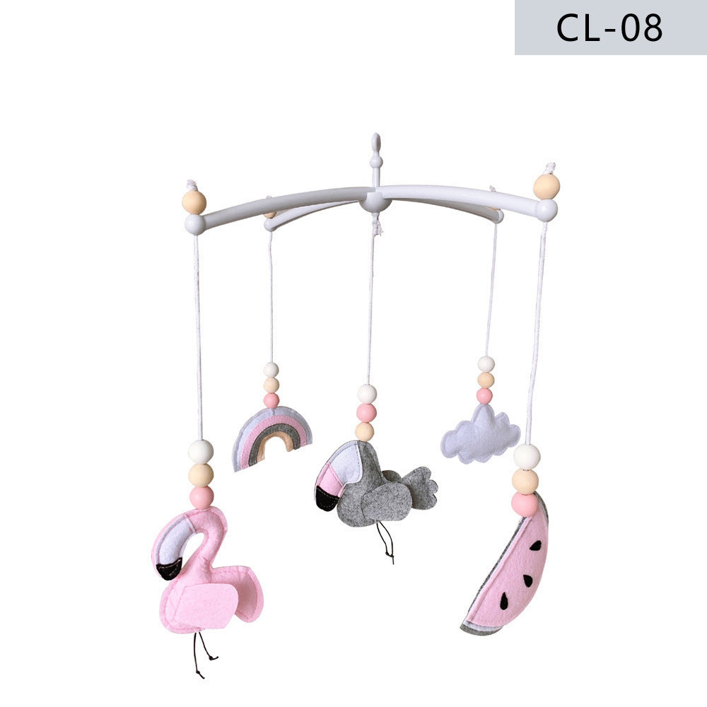 New Born Baby Gifts Nordic Style Crib Felt Wind Chime