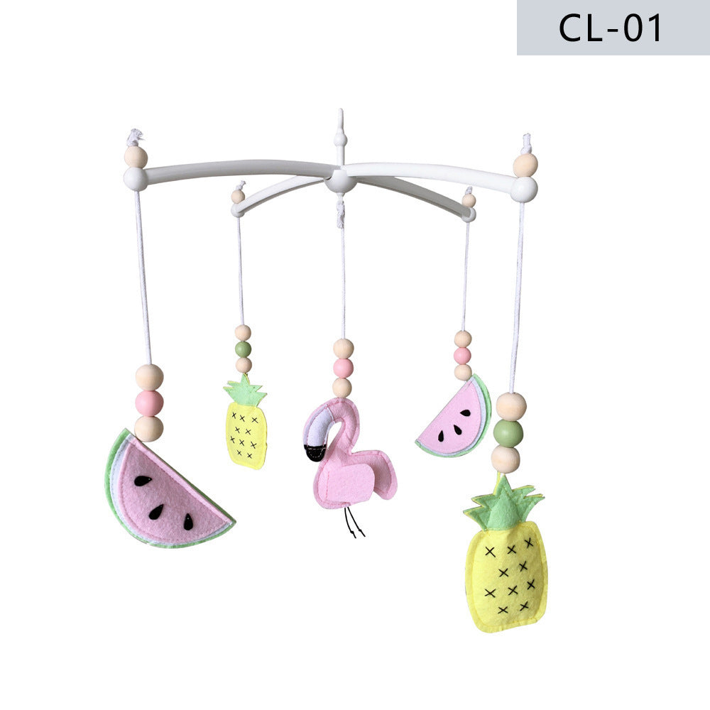 New Born Baby Gifts Nordic Style Crib Felt Wind Chime