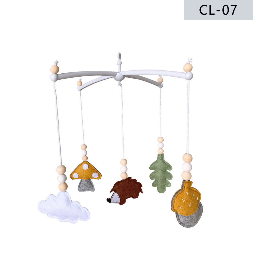New Born Baby Gifts Nordic Style Crib Felt Wind Chime
