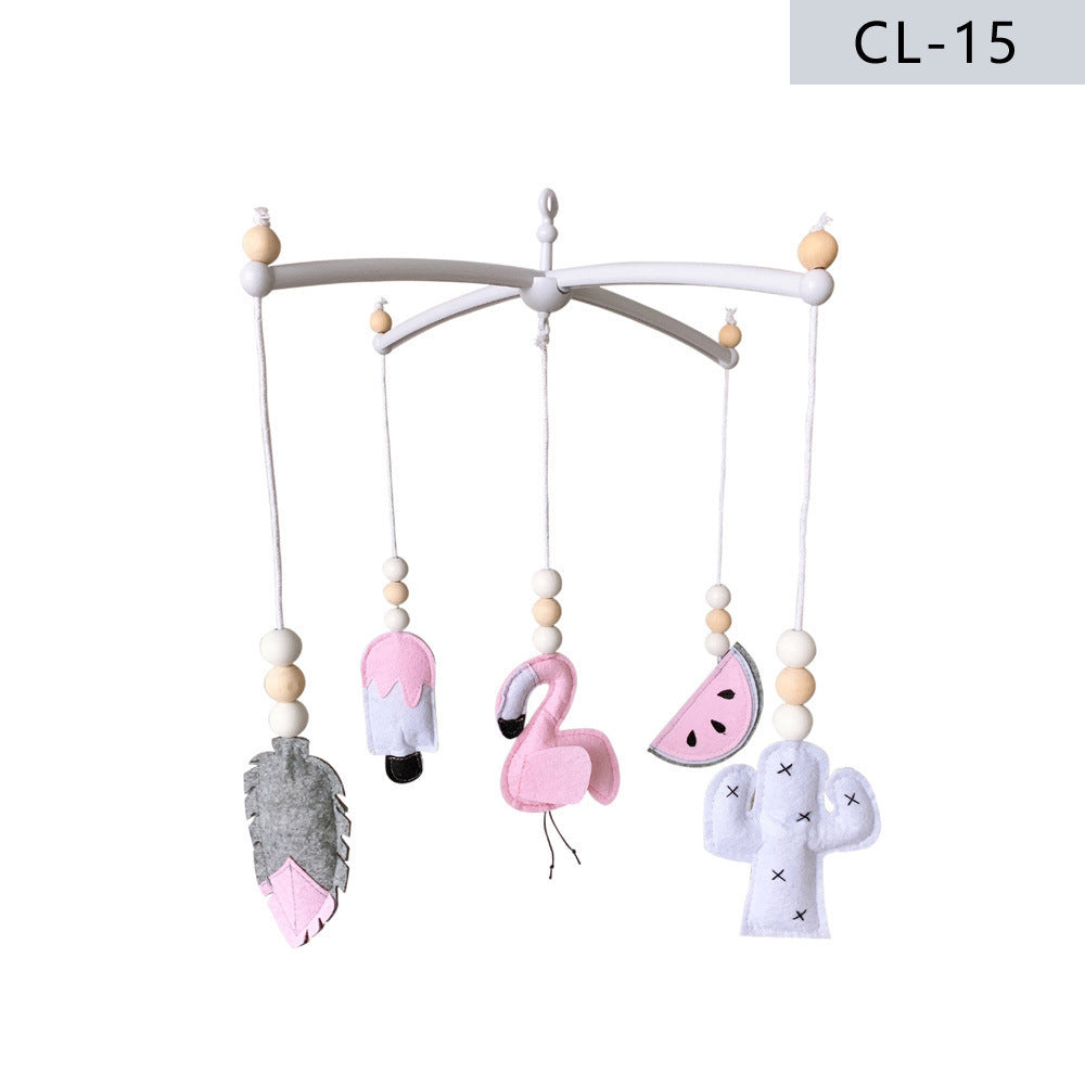 New Born Baby Gifts Nordic Style Crib Felt Wind Chime