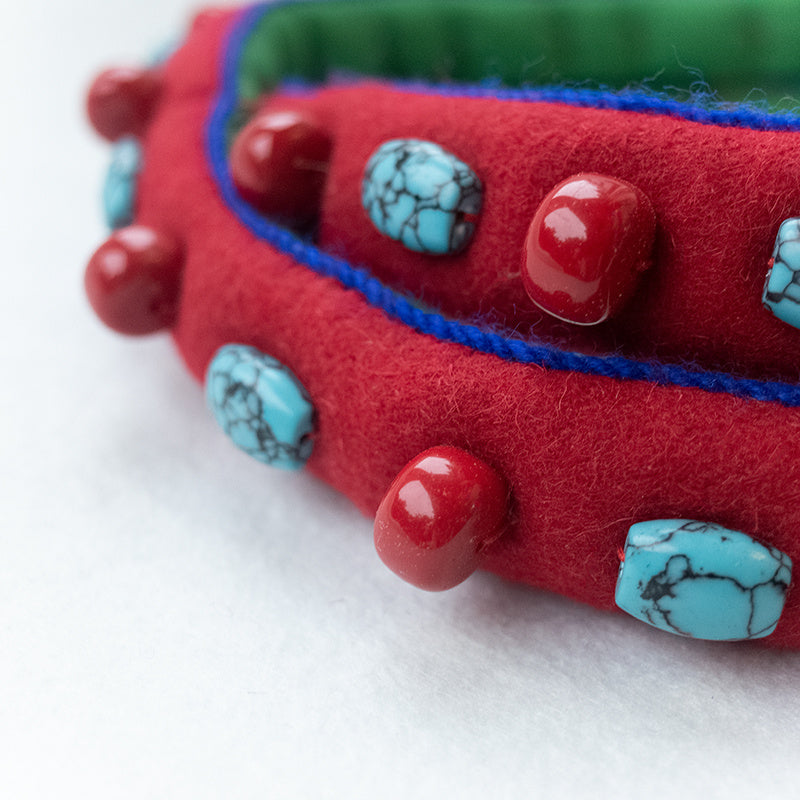 Tibetischer Kopfschmuck und Haarzubehör