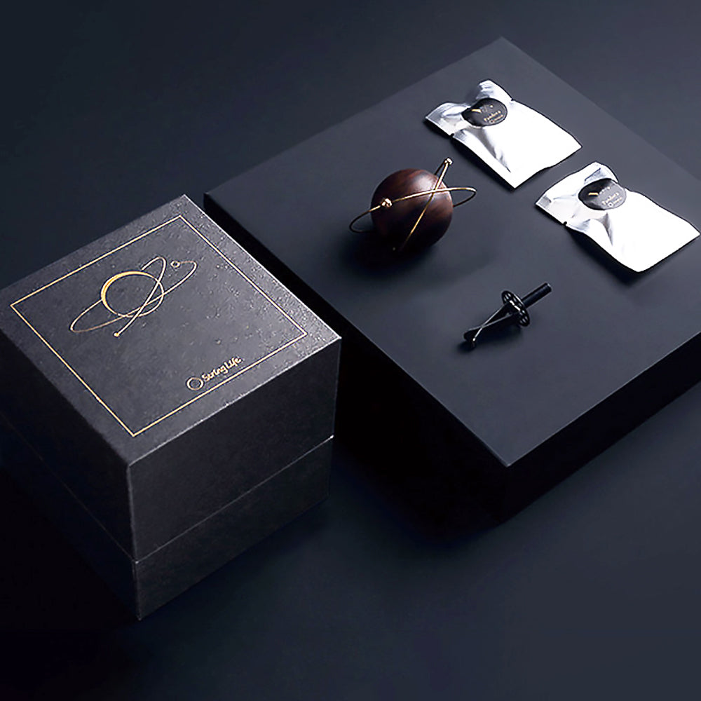 Asteroid Car Diffuser Wooden Car Vent Fragrance Clip-4