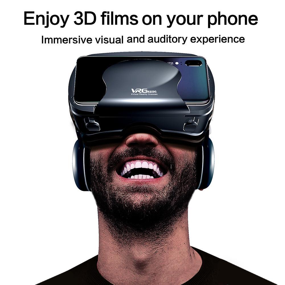 VR 3D Glasses Virtual Reality Support 0-800 Myopia for Smart Phone Headset