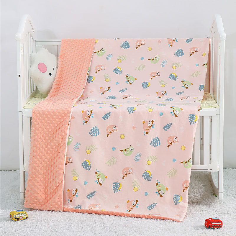 Cartoon Baby Blankets for Children to Appease Peas Blankets Strollers Blankets