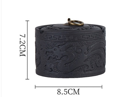 Lila Sand mit Cover Haushalt Aschenbecher Chinesischer Stil Kleiner Keramik Mode Aschenbecher Kreative Persönlichkeit Wohnzimmer Hotel Aschtray