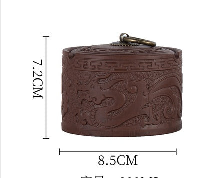 Lila Sand mit Cover Haushalt Aschenbecher Chinesischer Stil Kleiner Keramik Mode Aschenbecher Kreative Persönlichkeit Wohnzimmer Hotel Aschtray