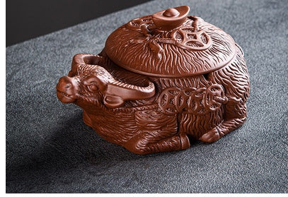 Lila Sand mit Cover Haushalt Aschenbecher Chinesischer Stil Kleiner Keramik Mode Aschenbecher Kreative Persönlichkeit Wohnzimmer Hotel Aschtray