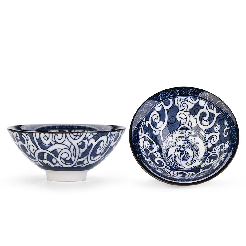 Pu Er Teacup Blue And White Porcelain Teacup
