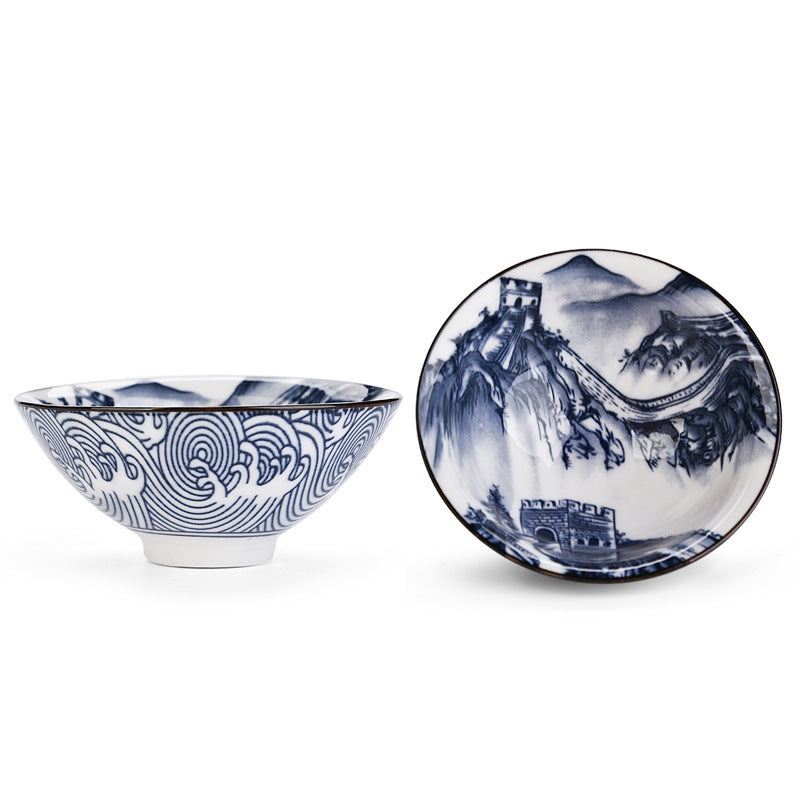 Pu Er Teacup Blue And White Porcelain Teacup