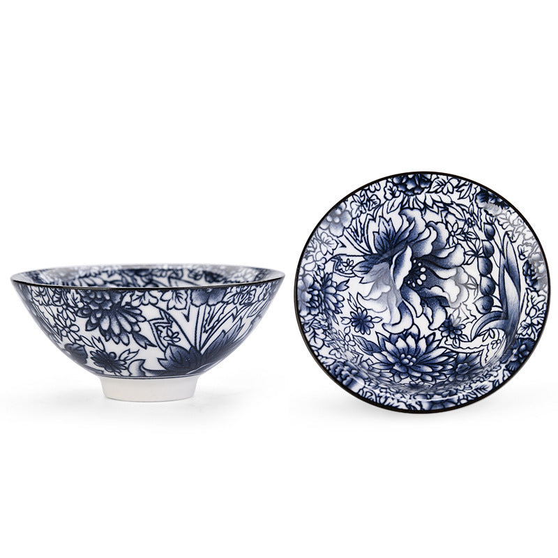 Pu Er Teacup Blue And White Porcelain Teacup