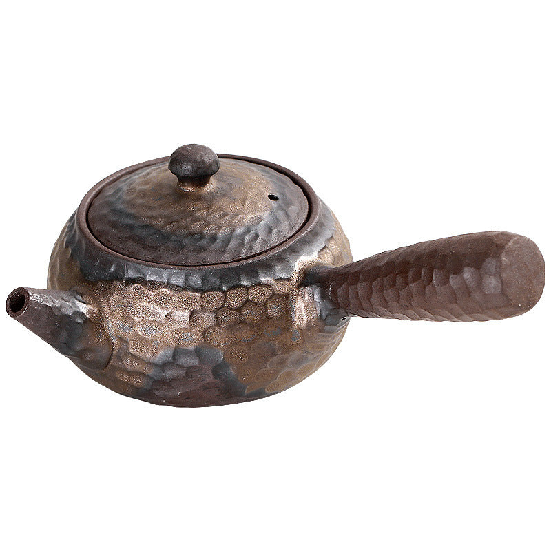 Ceramic Teapot Stoneware Kiln Change Pot Hand-held Single Teapot