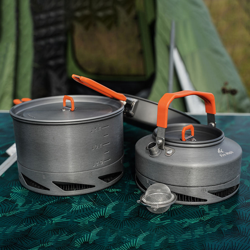 Outdoor Portable Camping Cookware Picnic Heat Set